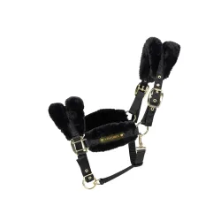 Kentucky Horsewear Nylon Sheepskin Halfter soft
