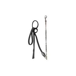 Dyon Plaited Leder Führkette