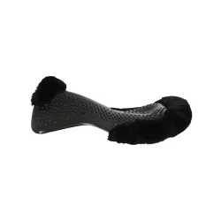 Acavallo Gel Pad Massage mit Schaffellrand