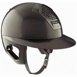 Freejump Voronoi Carbon mit Schläfenschutz Reithelm