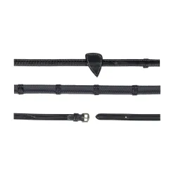 Dyon 12 (13 mm) Gummizügel mit 7 Lederstegen m. geflochtener Ausführung
