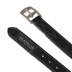 Acavallo Steigbügelriemen Kalbsleder mit Nylon