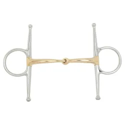BR Knebeltrense Soft Contact einfach gebr. 12mm Shanks 165mm