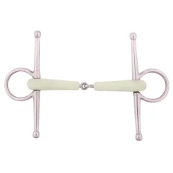 BR Knebeltrense Apple Mouth einfach gebrochen rostfr. 18mm