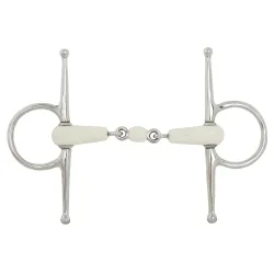 BR Knebeltrense Combo Comfort dopp. gebroch. 18mm Shanks 165mm