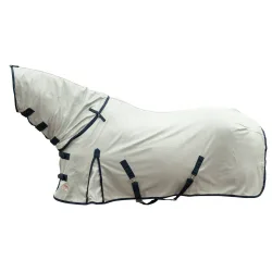 HKM Fliegendecke Rain II mit abnehmbarem Halsteil