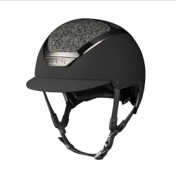 Kask Dogma Chrome Swarowski Midnight Reithelm inkl. Liner