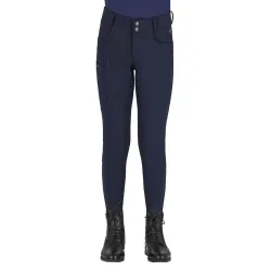 QHP Reithose Lymee Softshell Kinder Vollbesatz