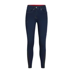 Tommy Hilfiger Equestrian Hope Denim Vollgrip Reithose Damen