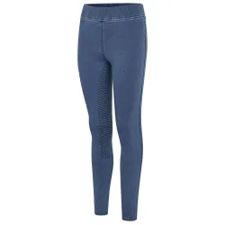 Kingsland KLMila Vollgrip DenimReitleggings Junioren