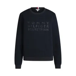 Tommy Hilfiger Equestrian Belair Rhinestone Sweatshirt Damen