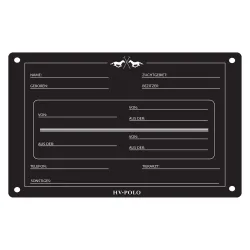 HV Polo Boxenschild aus Metall
