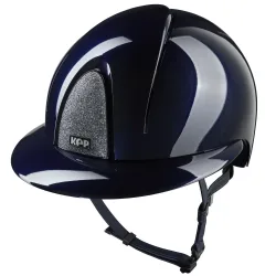 KEP Smart Nova Metal Polish Star Silver Polo Visor Reithelm