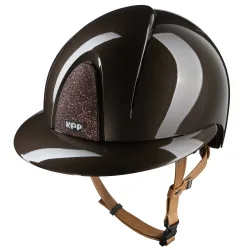 KEP Smart Nova Metal Polish beige Strap Polo Visor Star Reithelm