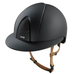 KEP Smart Nova Textile beige Strap Polo Visor Star Reithelm