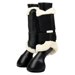 LeMieux Fleece Edged Mesh Brushing Gamaschen