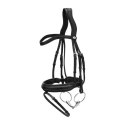 Dyon Trense kombiniertem Reithalfter Medium aus weichem Leder