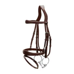 Dyon Anatomische Trense mit kombiniertem Reithalfter US Collection