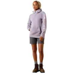 Ariat Rebar Lightweight Logo 12 Zip Hoodie Damen