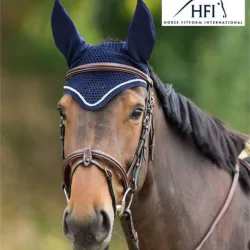 HFI anatomische Trense mit Ziernähten Elegant