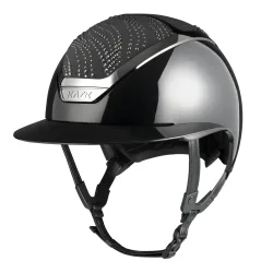 KASK Star Lady Pure Shine Swarovski Flow Reithelm