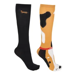 QHP Kniestrümpfe Geschenkbox Stable Buddy (2erPack)