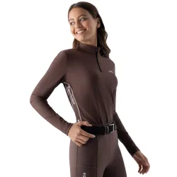 Equiline EQEBLE langarm Sportshirt aus Rippenstoff Damen