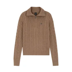 BOSS Equestrian HW 2026 Ella Zip Strickpullover Damen