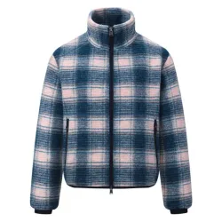HV Polo Fleecejacke HVPCarlotta check Damen