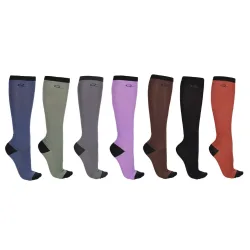 QHP Kniestrümpfe Week Collection 7er Pack