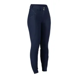 HKM Softshell Reithose Chrysti Silikon Vollgrip Damen