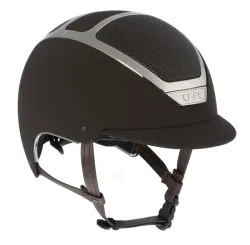KASK Dogma Chrome Light Silver Frame Reithelm inkl. Liner Vorgängermodell