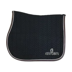 Kentucky Horsewear Leather Fishbone Schabracken Jumping