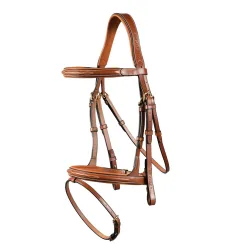 Ikonic PRO Trense mit kombinierten Reithalfter