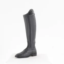 DeNiro Reitstiefel Salentino 02 schwarz Top Lucido