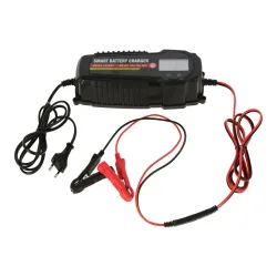 AKO Ladegerät für 12 V mit LCD Display