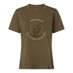 Härkila Stag Badge T-Shirt Damen
