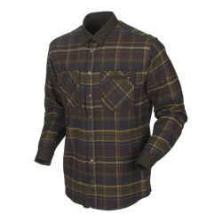 Härkila Pajala Hemd - mellow brown check