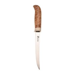Karesuando Laxen - Filetier/Fischmesser mit Lederscheide