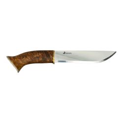 Karesuando Pessinki 12c27 - Jagd/Outdoormesser mit Lederscheide