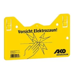 AKO Warnschild – Vorsicht Elektrozaun!