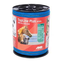 AKO Weidezaunband TopLine Plus, blau