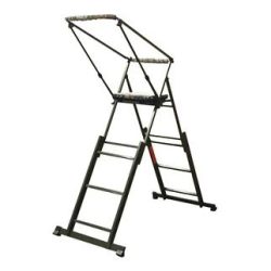 Berger & Schröter Ansitzstuhl Aluminium mit Verlängerung