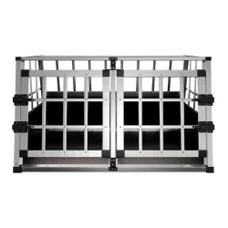 Hauptner Hundetransportbox aus Aluminium Grösse L-X