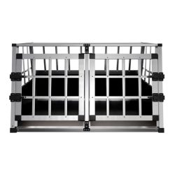 Hauptner Hundetransportbox aus Aluminium Grösse L-X