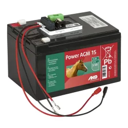 AKO Power AGM 15 Ah Komplettset