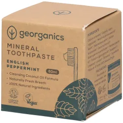 georaganic Zahnpasta Englische Pfefferminze