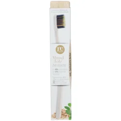 novacare® MundHolz® Zahnbürste Gold Rot