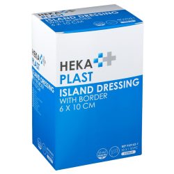 Heka Plast Island Dressing Mit Rand 6 x 10 cm