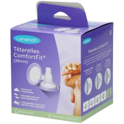 Lansinoh® ComforFit® Saugaufsätze XL 36 mm